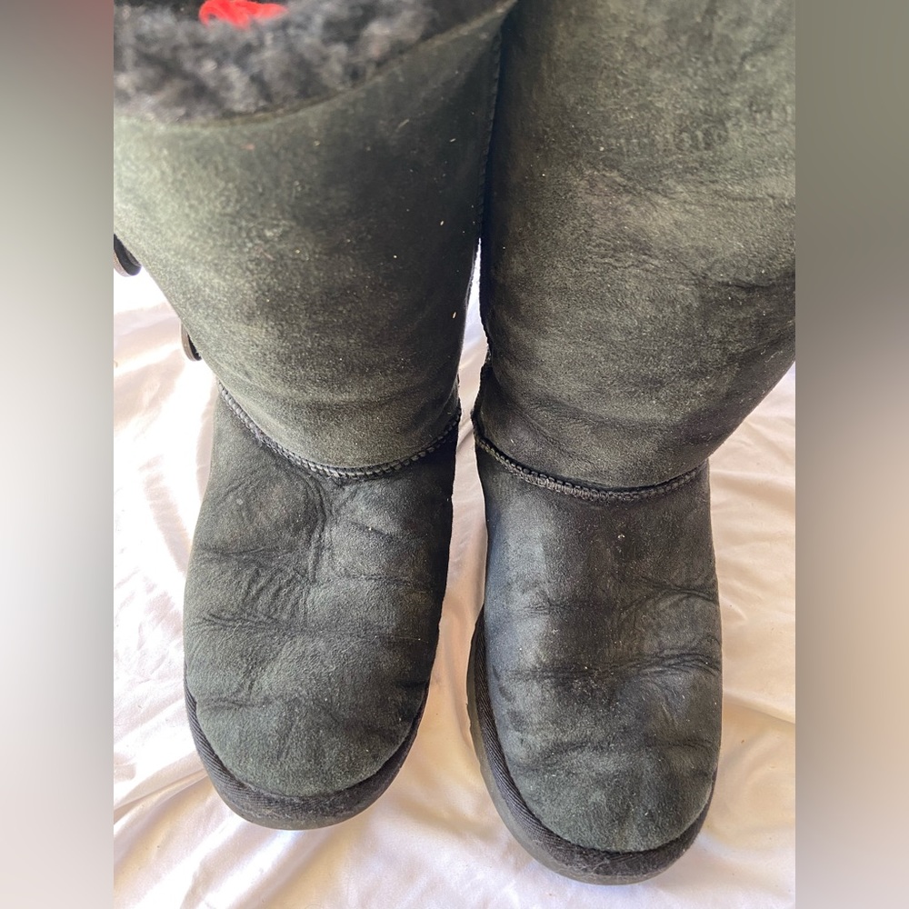 Ugg Bailey Button Tall Ugg Boot Black - image 6